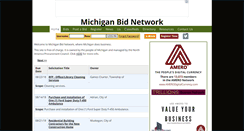 Desktop Screenshot of michiganbids.net